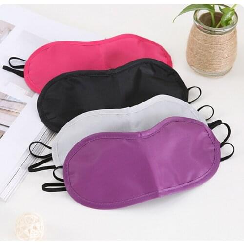 New Hot 1 PCS Travel Sleep Rest Sleeping Aid Mask Eye Shade Cover Comfort Blindfold Shield Masks Eyeshade Normal Eyeshade