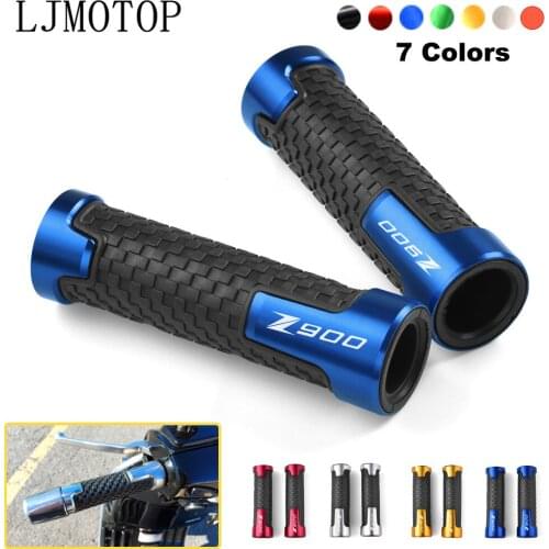 For kawasaki Z900 Z 900 2017 2018 2019 2020 2021 7/8" 22mm Motorcycle Accessories Handlebar Hand Grips Handle Bar End Grip