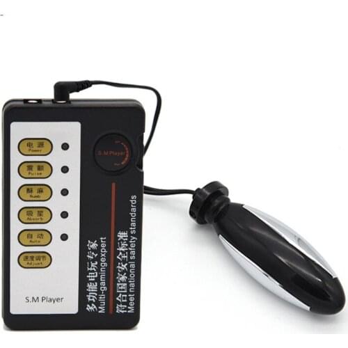 Sex Products Electric Shock Anal Butt Plug Butt Vaginal Plug Electro Shock Massage Adults Sex Toys For Women Men