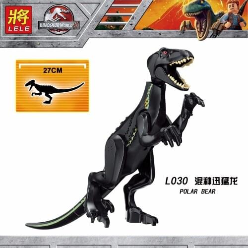 Building Blocks Bricks children gift polar bear carnotaurus triceratop Dinosaur T-rex baby toys model