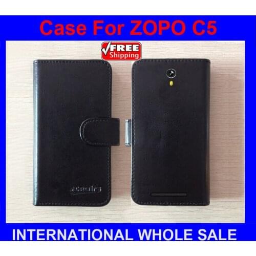 ZOPO C5 phone case Flip leather case Imported high-grade materials 100% handmade cell phone case for ZOPO C5 Case