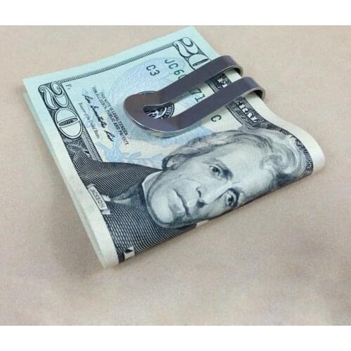 Bottle Opener Money Belt Clip Multi-function Mini Stainless Steel Minimalist Carabiner Outdoor Key Chain Slim Wallet Holder