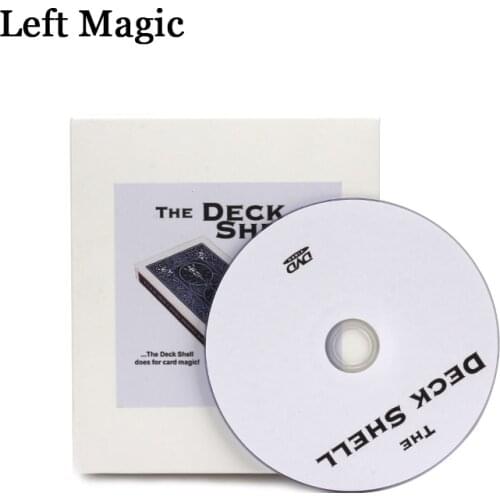 Deck Shell By Chazpro Magic & Collectibles Magic Tricks Playing Card Box Metal Magic Props Stage Close-Up Accessory Illusion