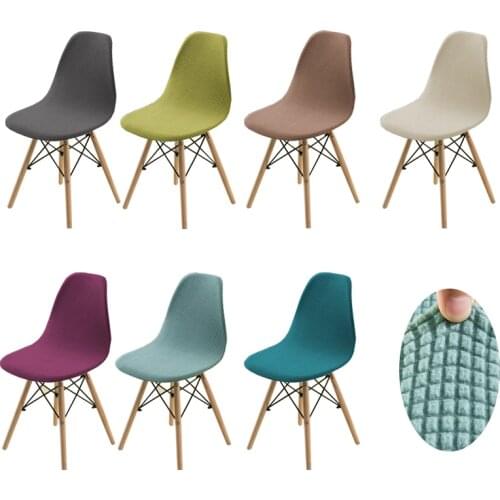 Thick solid Jacquard Chair Covers Spandex For Wedding Dining Room Office Banquet housse de chaise chair cover