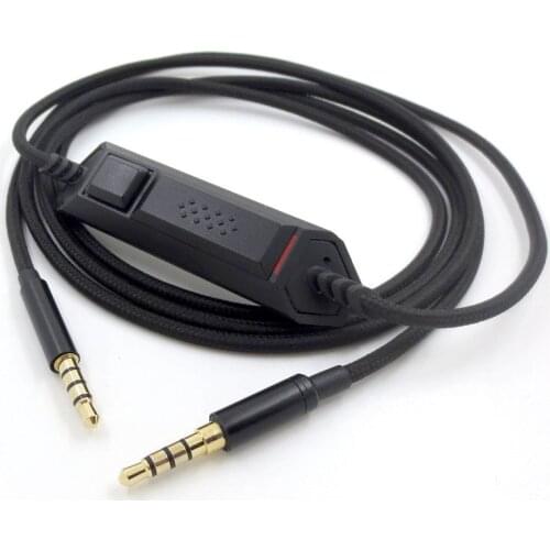 Suitable for Logitech G633 G933 Tuning Headphone Line Skyline Alpha Audio Line Volume Adjustment Switch