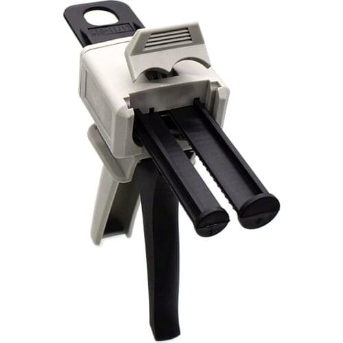 50ml Manual Caulking Gun Applicator AB Epoxy Glue Adhesive Applicator AB Glue Gun for 50ml 1:1 1:2 Glue Adhesive Dispensing