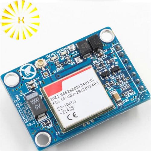 SIM800L V2.0 5V Wireless GSM GPRS MODULE Quad-Band W/ Antenna Cable Cap