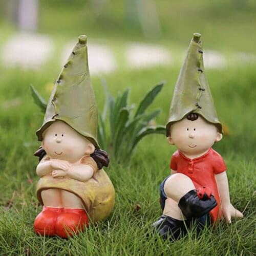 Tuin Decoratie Garden Outdoor Gardens Decoration Kids Squirrel Miniatuur Garden Bloempot Tuinkabouter Poppenhuis Meubels Baby