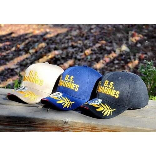 USMC US MARINE CORPS MARINES TACTICAL EMBROIDERED BASEBALL CAP HAT Unisex Baseball Caps