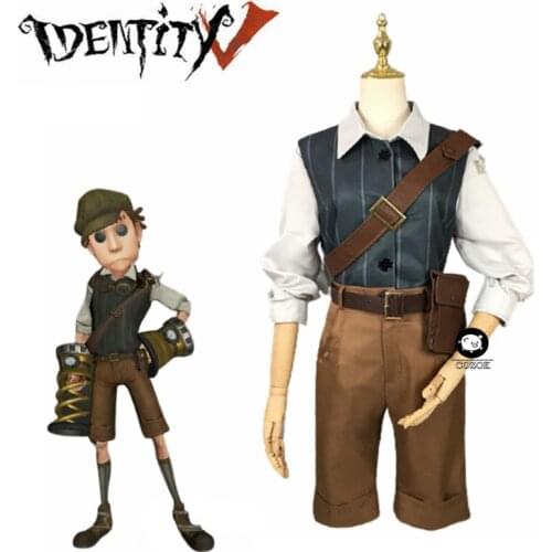 High Quality Identity V Cosplay Costume Unisex Man Female Mercenary Survivor Full Sets Cosplay Costume Naib Subedar With Hat