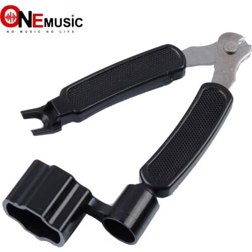 10pcs/20pcs 3 in 1 Guitar Peg String Winder + String Pin Puller + String Cutter Guitar Tool Set Multifunction Guitar Accessories