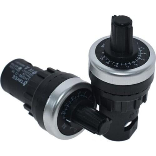 2PCS LA42DWQ-22 22mm 1K 2K 5K 10K Ohm Variable Speed Drive Potentiometer vsd pot