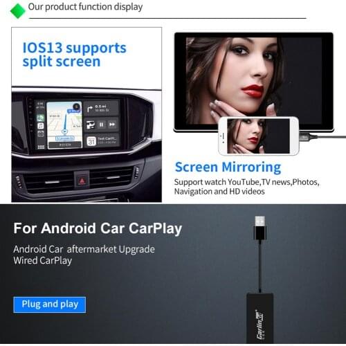 3.0 Apple CarPlay Wireless Dongle Activator For Audi Proshe Benz VW Toyota IOS 14 Plug And Play Car MP4 MP5 Play