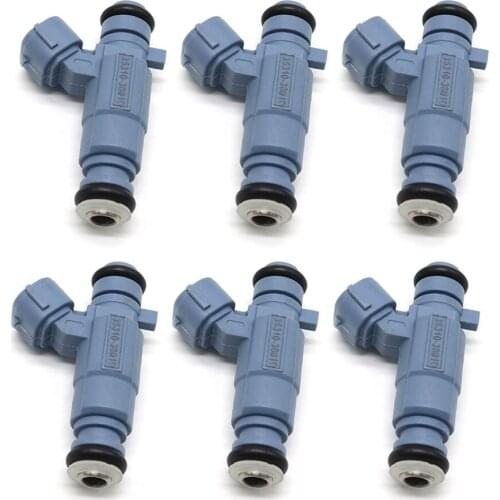 6PCS/Lot Fuel Injector Nozzle 35310-38010 3531038010 for Kia Amanti Sedona Sorento Hyundai Santa XG350 3.5L High Quality