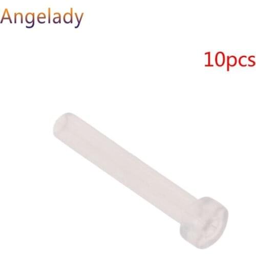10 Pcs/Set Earrings Clutch Anti Allergy Back Plugs Sleeve Tube Protection Ears Safety Pad Protector Accessories JUL3