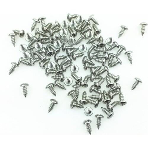 Auto repair parts Stainless steel Phillips head self-tapping screws round head self-tapping screws 50pcs