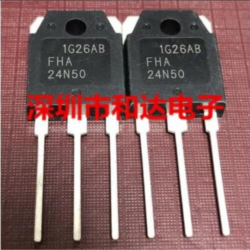 Free shipping 10PCS FHA24N50 TO-3P 500V 24A