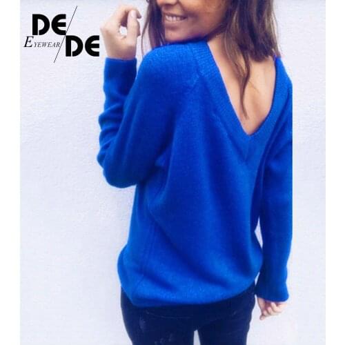 DesolDelos Womens Off Shoulder Pullovers