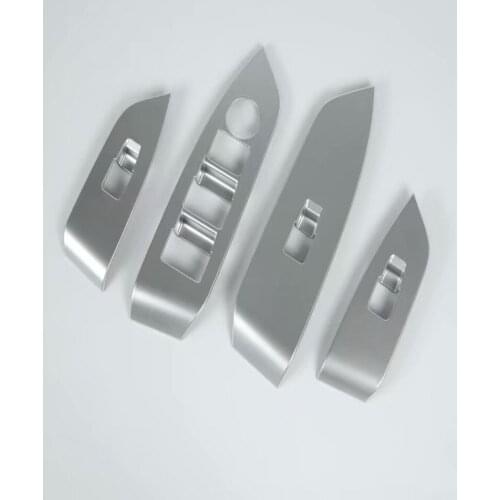 For MAZDA CX-5 CX5 CX 5 2017 2018 2019 2020 Car Window Lift Switch Panel Trim Cover Frame Interior Accessories Auto Stickers