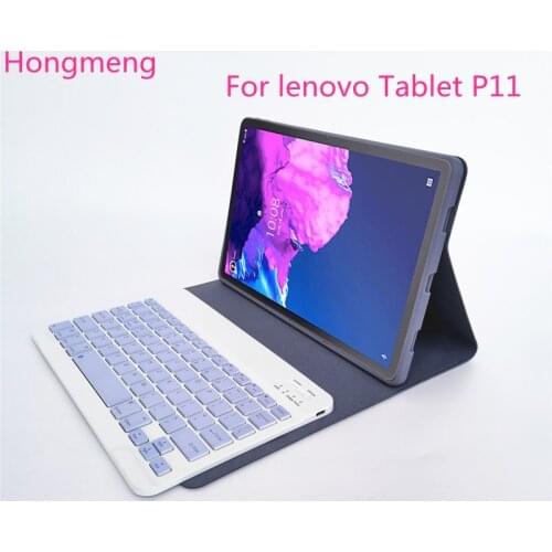 Hongmeng Business simple Separable Bluetooth keyboard Cover For Lenovo Tablet P11 Stand Wireless Keyboard