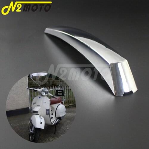 Motorcycle Chrome ABS Front Fender Mount Decoration Crest Strip for VESPA PX 125 150 200 LML T5 EFL Disk Mudguard Crest