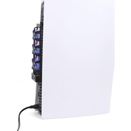 USB Radiator Cooling Fan Console Radiator Compatible with PS5 Disc & Digital Edition, External Gaming Accessories