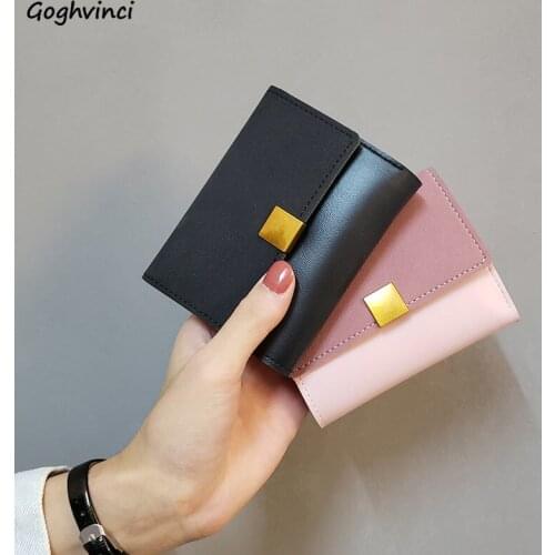 Wallets Women Patchwork Matte Leisure Chic Money Bag PU Leather Womens Ins Retro Purse Trendy Foldable Elegant Mini Wallet New