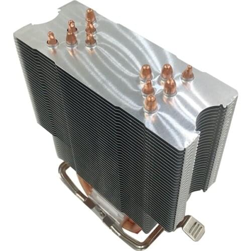 Fanless CPU Cooler 12Cm Fan 6 Copper Heatpipes Fanless Cooling Radiator for LGA 1150/1151/1155/1156/1366/775/2011 AMD