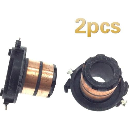 2pcs 12.5mm/13.5mm for Kia Maxima BYD Hyundai Mitsubishi Brilliance Auto xiali Motors Generator Copper Head Slip Ring