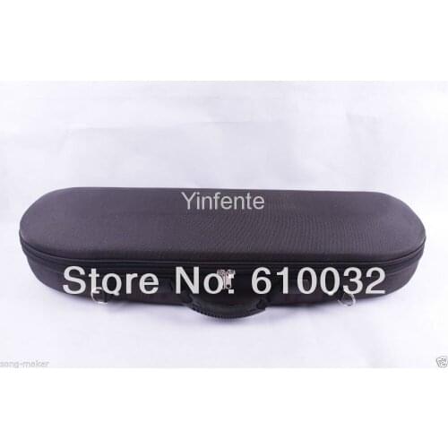 One piece new high quality black 4/4 violin case