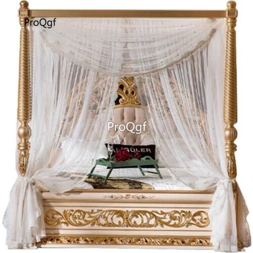 Prodgf 1Pcs A Set Castle Romantic European Bedroom Bed