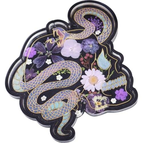 Makeup Storage Tray Silicone Mold Snake Resin Dish Maker Mould Unique Irregular Shape Thick and Durable Easy to Demould durable