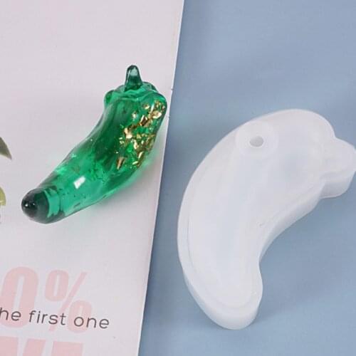 Chili/Pepper 3D Silicone Resin Mould handmade DIY Jewelry Making epoxy resin molds