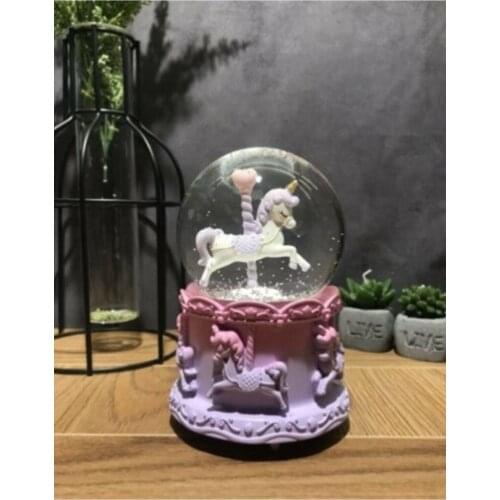 Mounted Ant Design High Luminous Snow Globe christmas gift christmas gift hallowen ornament decor accessory trinket tableware