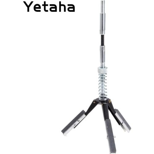 Yetaha 32 to 90mm Engine Cylinder Hone Deglazer 1-1/4" to 3-1/2" 2" Long Stones 220 Grit Flexible Shaft Bore Honing Tension Tool