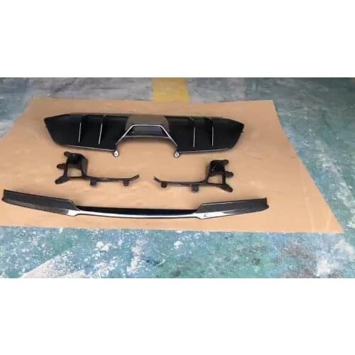 V carbon rear diffuser for Ferrari 458 front splitter perfect fitment high quality
