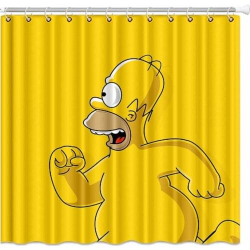 Shower Curtains Waterproof Polyester Fabric Bathroom Curtains For Home Decor