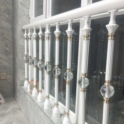 950mm Factory of aluminum alloy stair handrail column aluminum-magnesium alloy railing column can be customized