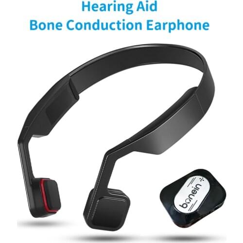 BN-701T Hearing Aid Earphone Wireless Bone Conduction Headphones elder headset built-in battery Bluetooth