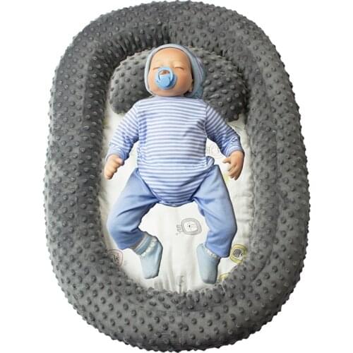 Baby Bassinet For Bed Portable Baby Lounger For Newborn Soft Crib Breathable And Sleep Nest With Pillow Baby Bassinet Sheets