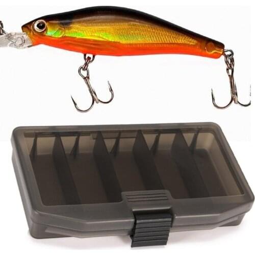 Fishing Lure Storage Box Multi-functional Compartments High Quality ABS Portable Bait Storage Organizer for Outdoor