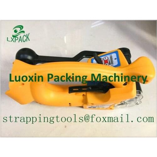 LX-PACK Lowest factory price Battery Power Strapping machine Electric Plastic battery strapping tool for plastic PET strapping