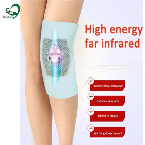 1pair Far-Infrared Medical Keep Warm Knee Pad Promote Blood Circulation Sprains Contusions Frostbite Relieve Joint Pain Product
