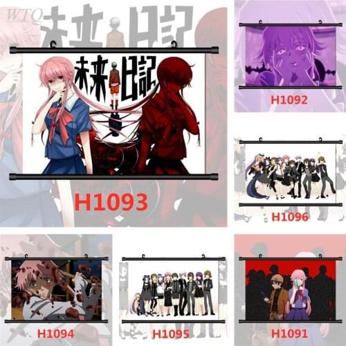 Mirai Nikki Future Diary Gasai Yuno Wall Poster Anime Posters Canvas Painting Wall Decor Wall Art Picture Room Decor Home Decor