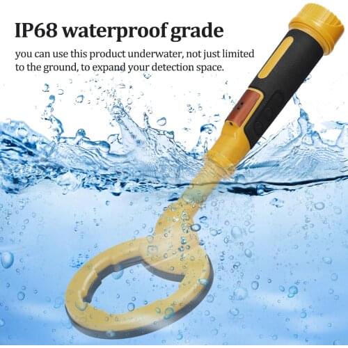 Underwater Pulse Dive Metal Detector 2 In 1 Underwater Detector Pinpointer Detector Waterproof Grade Audio Vibrations LED Alerts