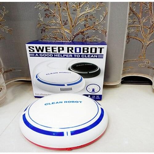 Floor Robot Dust Catcher Intelligent Auto-Induction Floor Cleaning Sweeper Robot Sweeping Vacuum Cleaner 2 In 1 Rechargeable