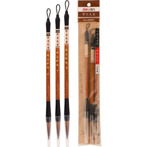 Weasel Hair Brush Pen Calligraphy Pen Set for Beginners Calligraphy Practice Special Soft Pen Calligraphy Craft Supplies