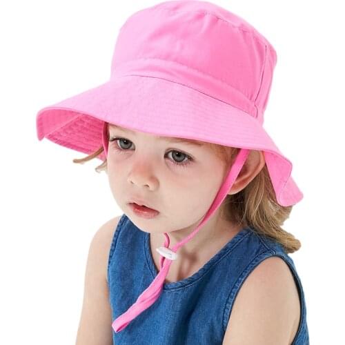 Baby Sun Hat Toddler Sun Protection Wide Brim Summer Cap Sun Hat Men And Women Baby Breathable Hat Cute Beach Hat Fisherman Hat