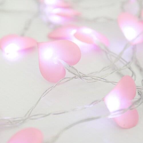 Fairy Lights 2M/3M/6M Cotton Love String Light Battery Powered Garland christmas decorations new year Led Lights for Decoration