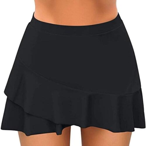 Sexy Bikini Swimsuit Bottom Swimwear Bottom Swim Skirt Beach Wear Summer Swimdress Ruched Swimming Bottom Swim Dress Swimskirt